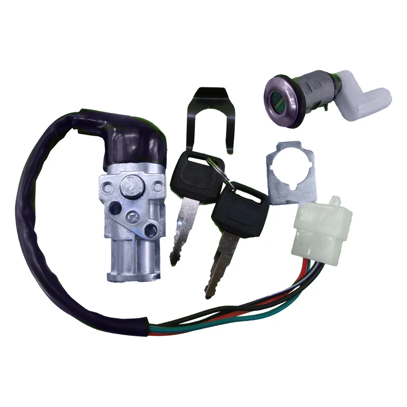 ست سوئیچ موتور سیکلت مدل ویو 125 کد D-C01A01D01D002 مناسب برای ویو 125-130 مجموعه 5 عددی