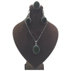 نیم ست نقره زنانه کد 0129