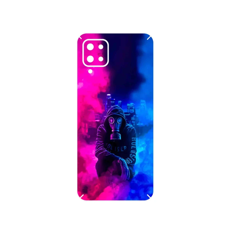 برچسب پوششی ماهوت مدل Smoke Rainbow Digital Art 2 مناسب برای گوشی موبایل سامسونگ Galaxy A12