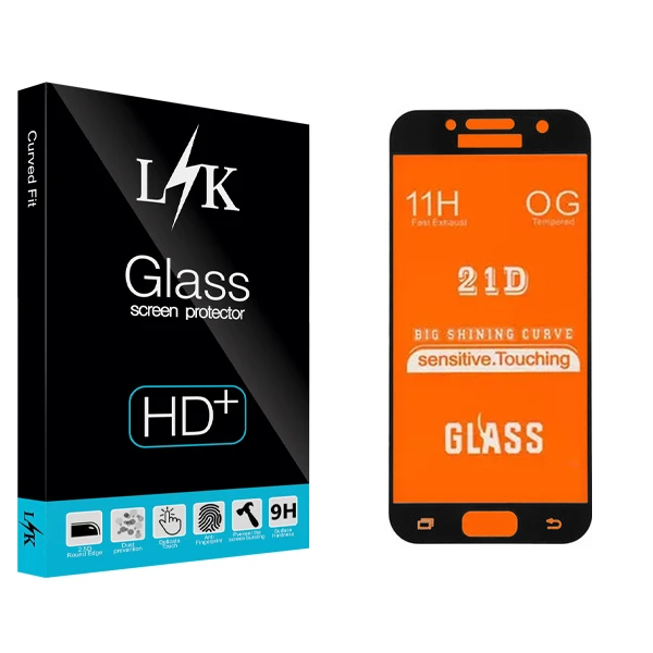 محافظ صفحه نمایش ال کی مدل Hard glass مناسب برای گوشی موبایل سامسونگ Galaxy A720