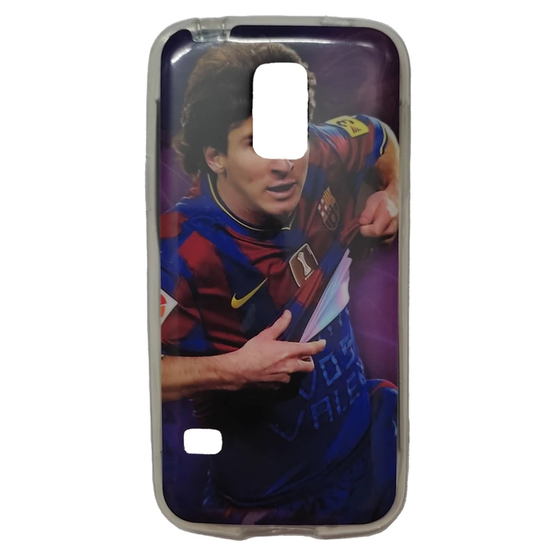 کاور طرح لیونل مسی کد 01 مناسب برای گوشی موبایل سامسونگ Galaxy S5 Mini