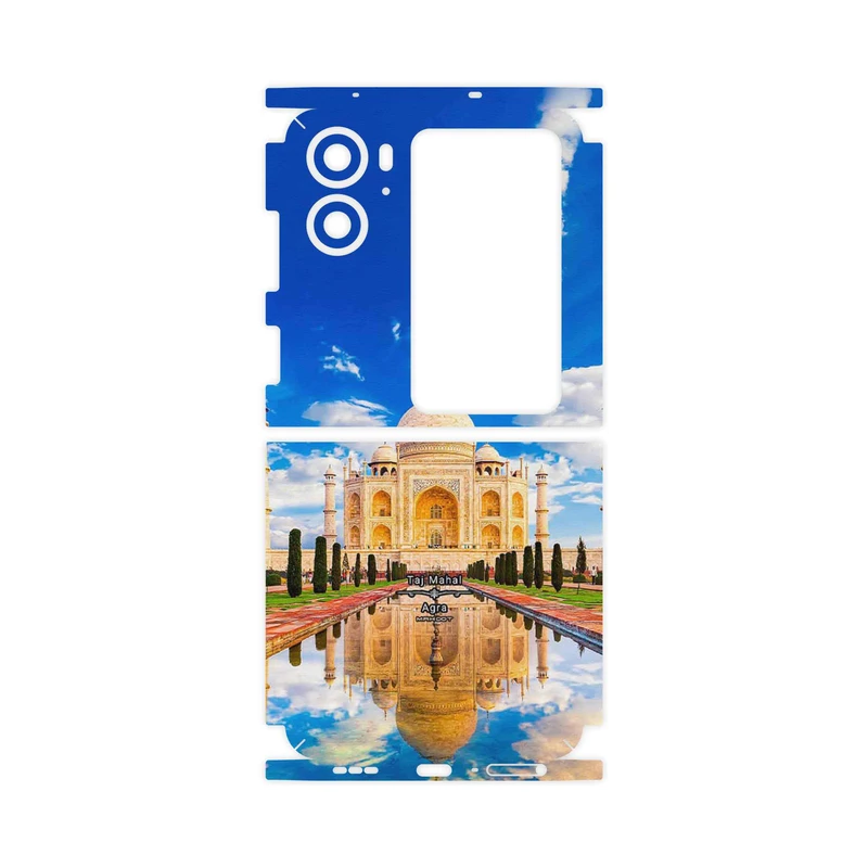 برچسب پوششی ماهوت مدل The Taj Mahal-FullSkin مناسب برای گوشی موبایل اپو Find N2 Flip
