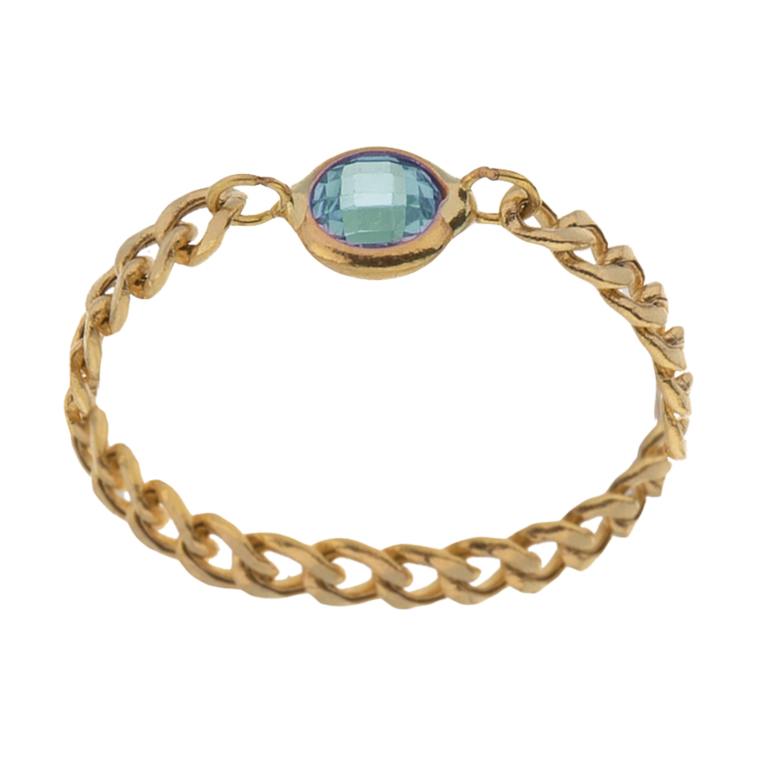 انگشتر طلا 18 عیار زنانه میو گلد مدل GD1102-56