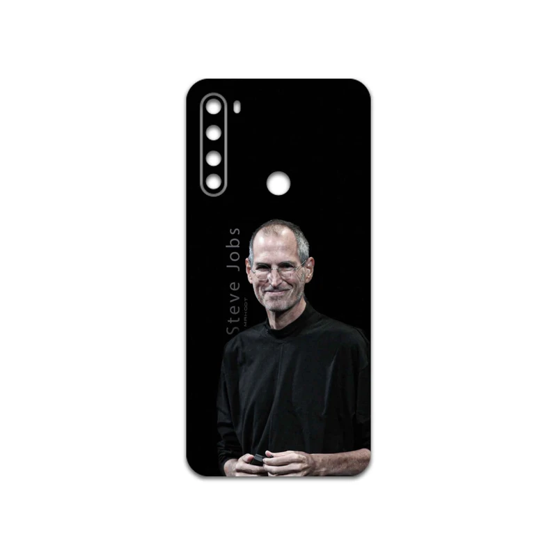 برچسب پوششی ماهوت مدل Steve-Jobs مناسب برای گوشی موبایل شیائومی Redmi Note 8 2021