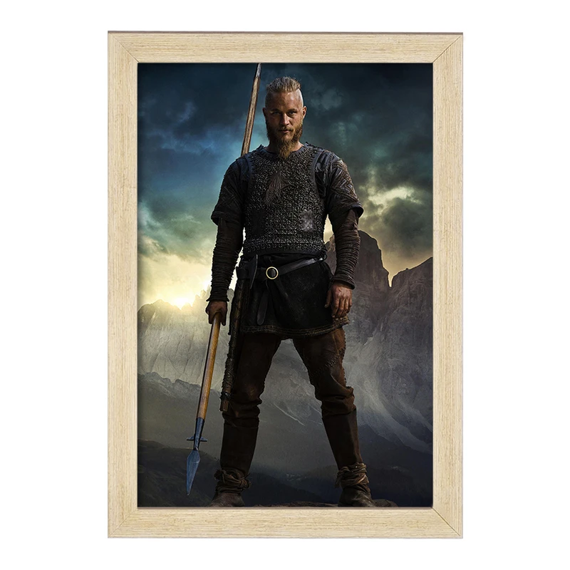 تابلو خندالو مدل رگنار سریال وایکینگ ها Vikings کد 29109