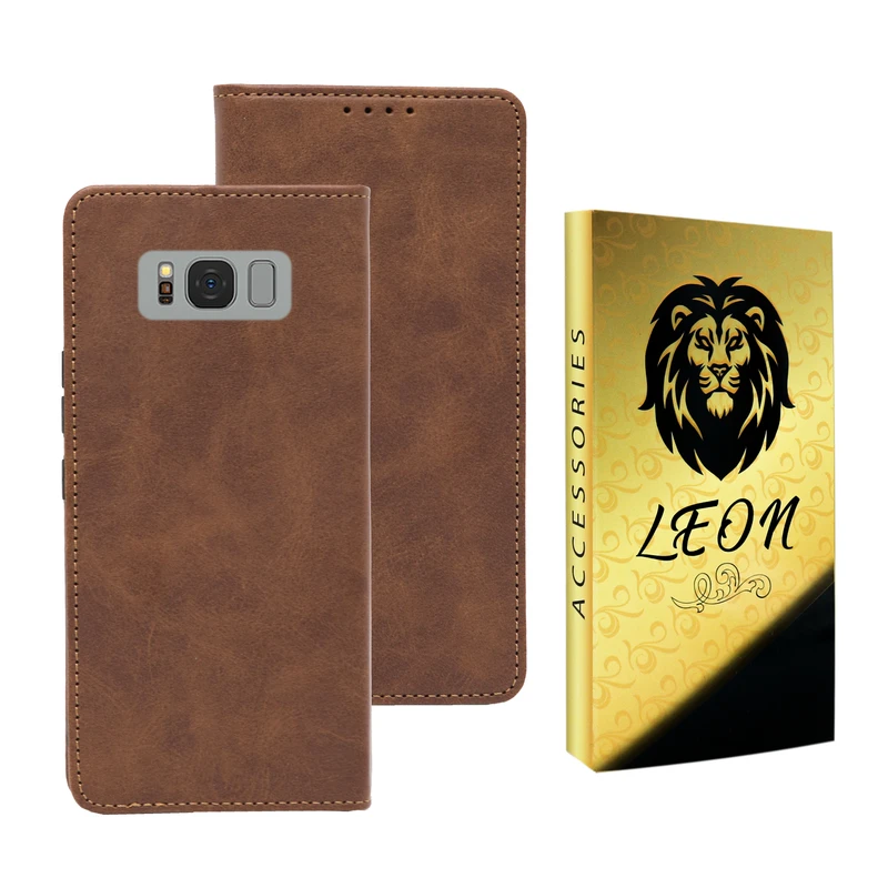 کیف کلاسوری لئون مدل Forver Yo مناسب برای گوشی موبایل سامسونگ Galaxy S8