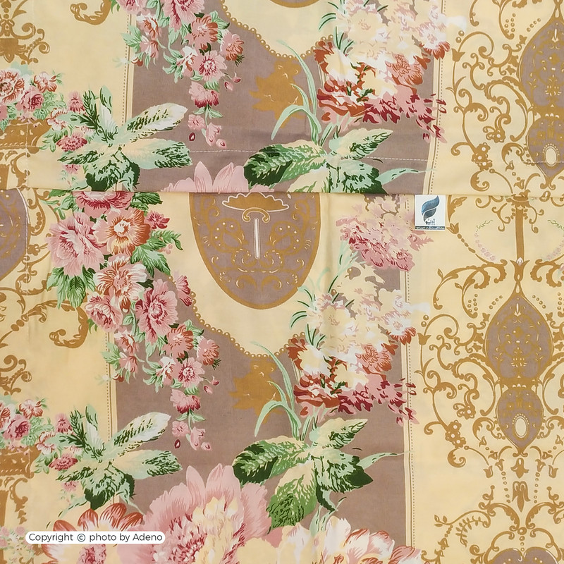 کاور لحاف آدنو مدل گلپری کد IR102 دونفره سایز 220x240 سانتی متر