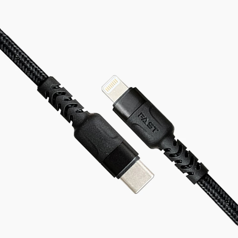 کابل تبدیل USB-Cبه لایتنینگ توربو مدل iphone-13 به طول یک متر