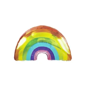 بادکنک فویلی مدل رنگین کمان کد RainbowB4