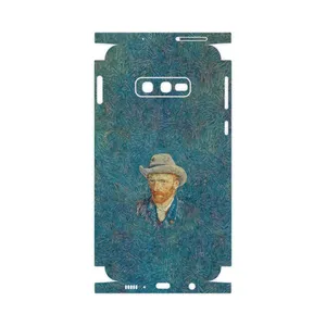 MAHOOT Self portrait with a gray felt hat-FullSkin Cover Sticker for Samsung Galaxy S10e