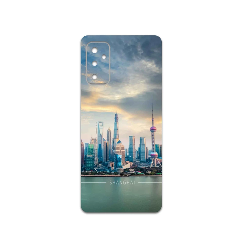 برچسب پوششی ماهوت مدل Shanghai-City مناسب برای گوشی موبایل سامسونگ Galaxy M52 5G