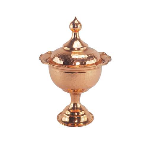 قندان مسی مدل رز  کد ZH268.1