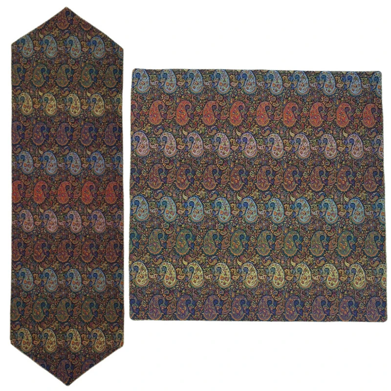 ست 2 تکه رومیزی ترمه کد T266RA143