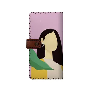 کیف پول زنانه ترمه طراحان ایده مدل بنددار کد adc018