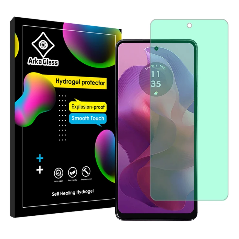 محافظ صفحه نمایش گرین لایت آرکا گلس مدل Tough مناسب برای گوشی موبایل موتورولا Moto G24