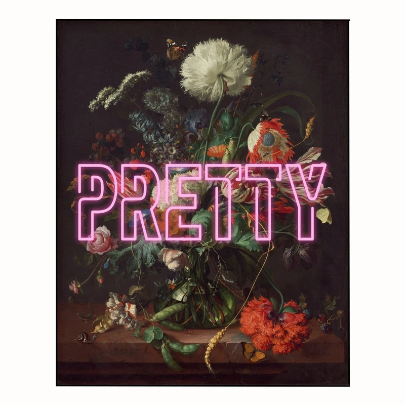 پوستر مدل گلدان گل