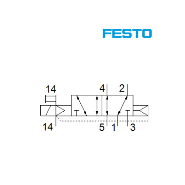 شیر برقی فستو مدل VSVA-B-M52-AZD-A2-1T1L