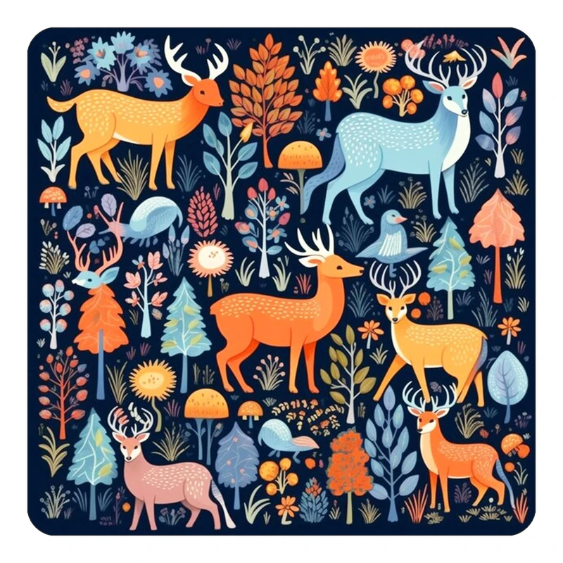 مگنت کاکتی طرح حیوانات رنگی مدل mp26310