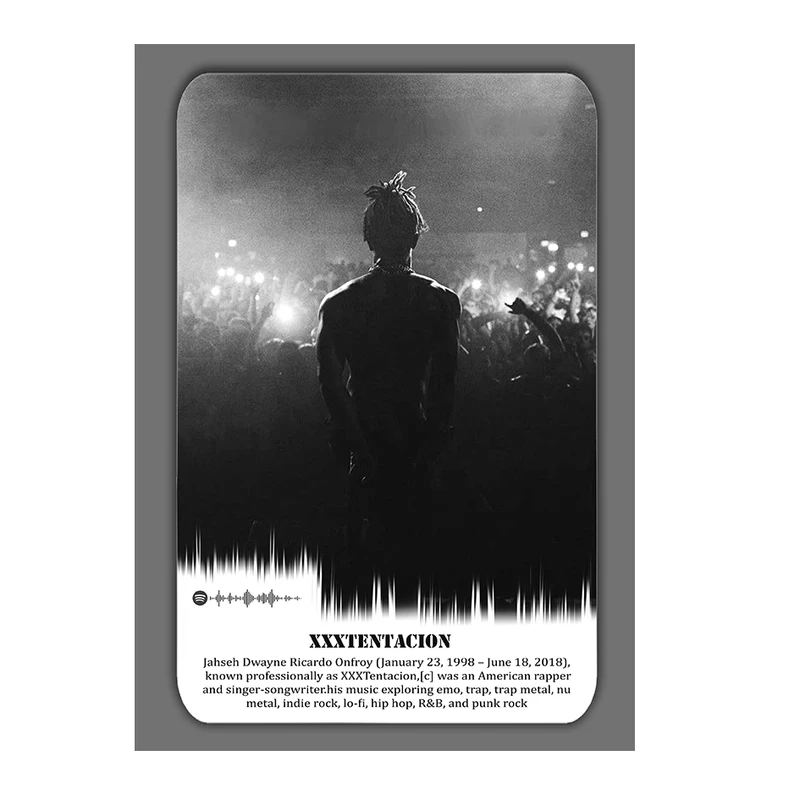 پوستر مدل تنتاسیون xxxtentacion کد 1
