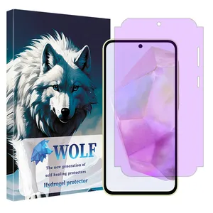 Wolf Eye Care model anti purple screen protector suitable for Samsung Galaxy A35 mobile phone