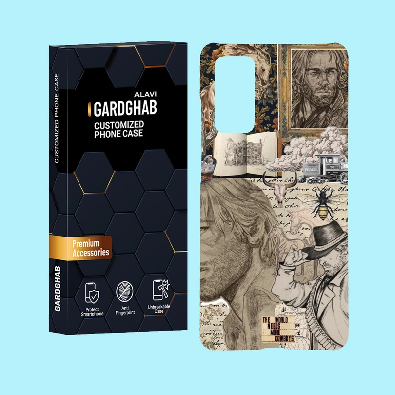 کاور گارد قاب علوی مدل هنری مناسب برای گوشی موبایل سامسونگ Galaxy S20 FE