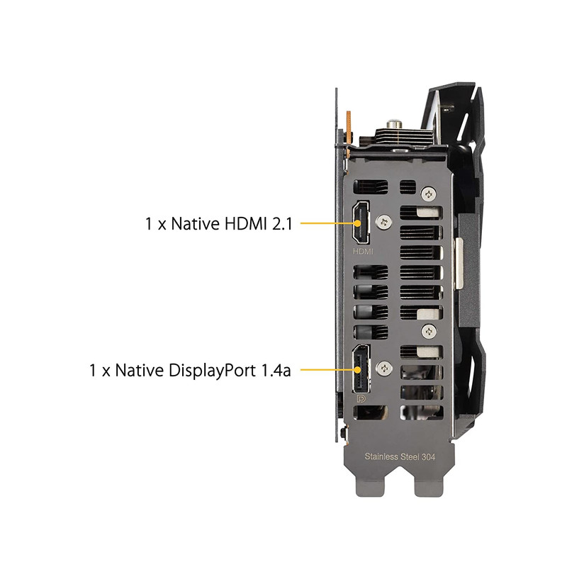 کارت گرافیک ایسوس مدل DUAL-RX6500XT-O4G 1