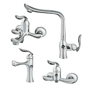 ست شیرآلات یسنا مدل ریما کروم مجموعه 4 عددی