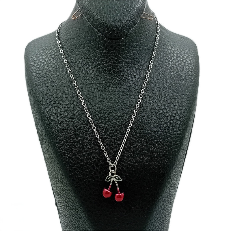 گردنبند زنانه مدل گیلاس