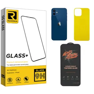 Randika ANTI-STATICScreen Protector For apple 12 With Back Protector