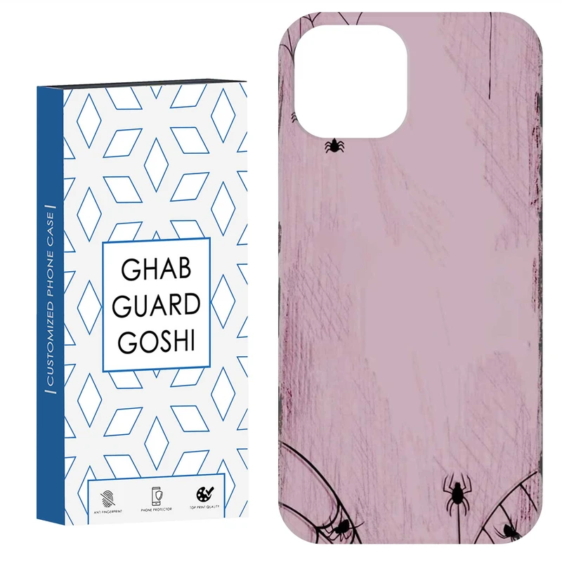 کاور قاب گارد گوشی طرح تار عنکبوت کد Dimo-916 مناسب برای گوشی موبایل اپل  IPHONE 12 / 12 PRO   