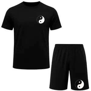 ست تیشرت آستین کوتاه و شلوارک راحتی مردانه مدل A88