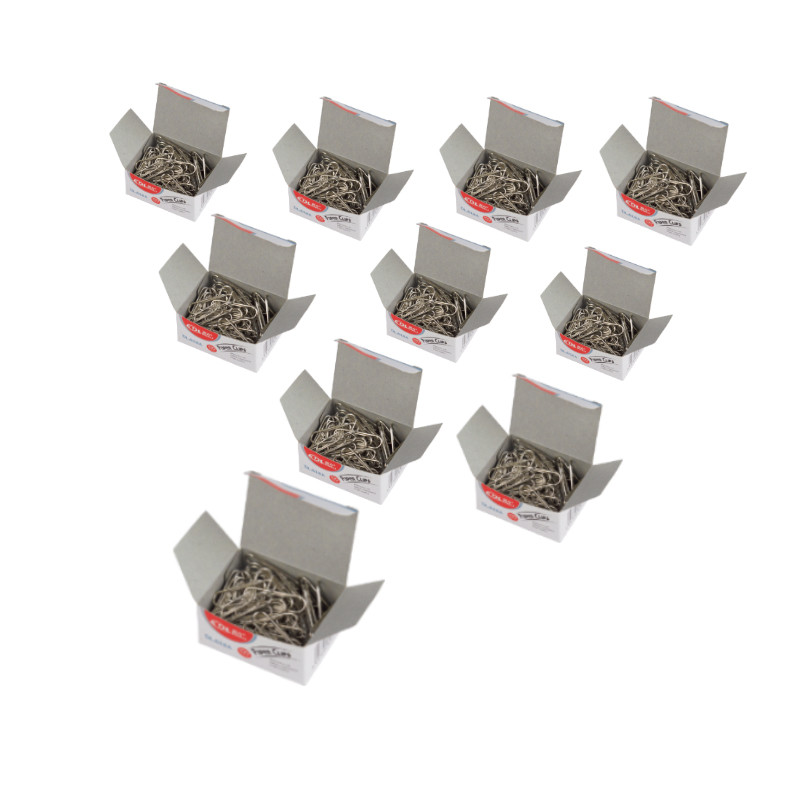 گیره کاغذ دینگلی مدل 618A بسته 1000 عددی