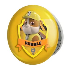 آینه جیبی خندالو طرح رابل سگ های نگهبان Paw Patrol مدل تاشو کد 4712 