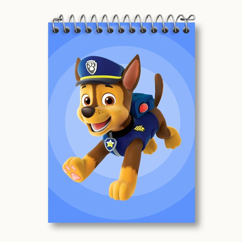 دفتر یادداشت 50 برگ خندالو مدل سگ های نگهبان Paw Patrol کد 3133