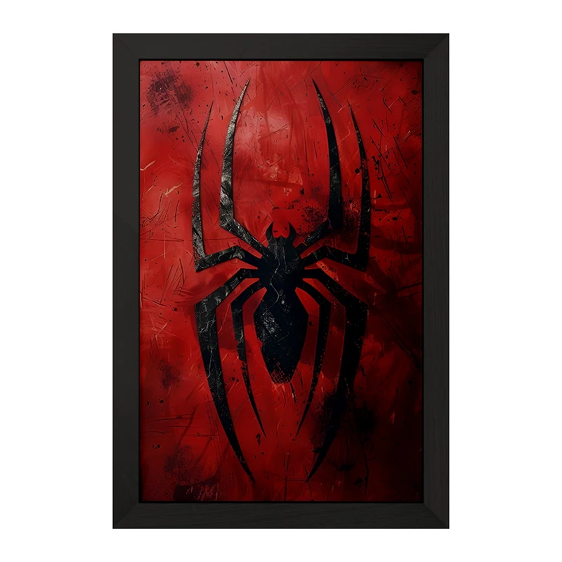 تابلو خندالو مدل مرد عنکبوتی (Spider Man) کد F3947