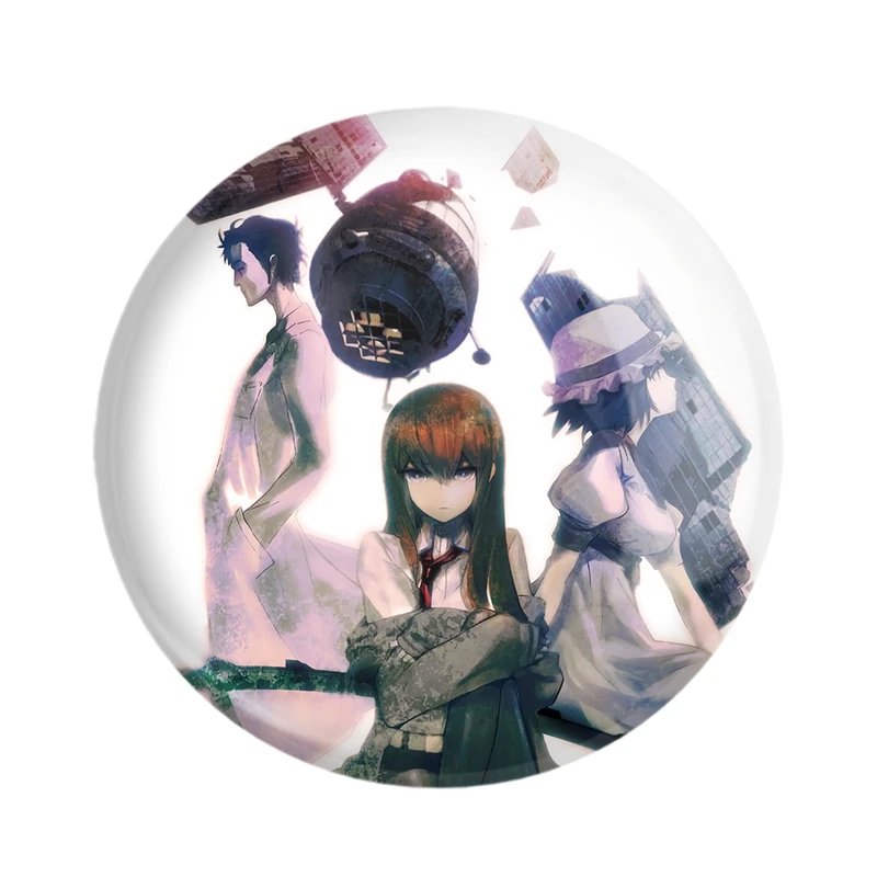 مگنت خندالو طرح مایوری و کوریسو و رینتارو انیمه اشتاینز گیت کد 17477