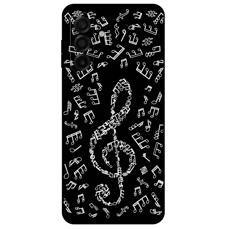 کاور مگافون طرح نوت موسیقی مدل 1370 مناسب برای گوشی موبایل سامسونگ Galaxy A17 4G