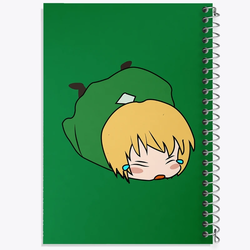 دفتر مشق 100 برگ خندالو طرح فانتزی کد F386