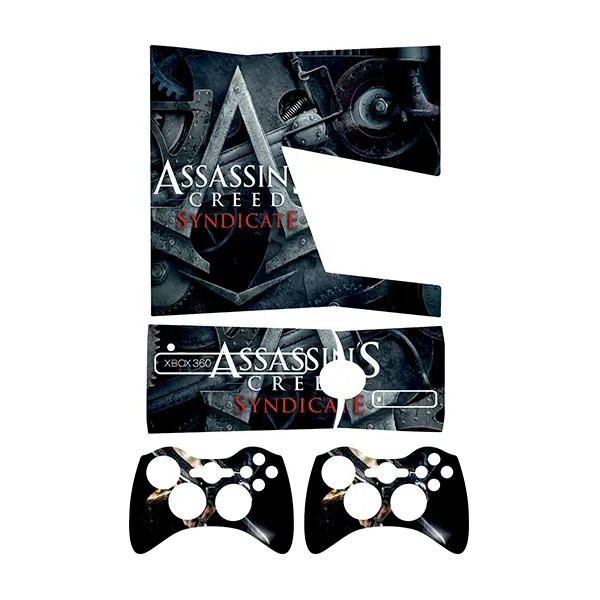  برچسب ایکس باکس 360 اسلیم طرح Assassins Creed کد 13 مجموعه 4 عددی
