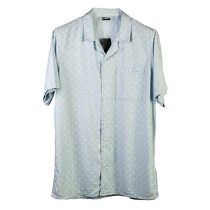 پیراهن آستین کوتاه مردانه لیورجی مدل یقه انگلیسی