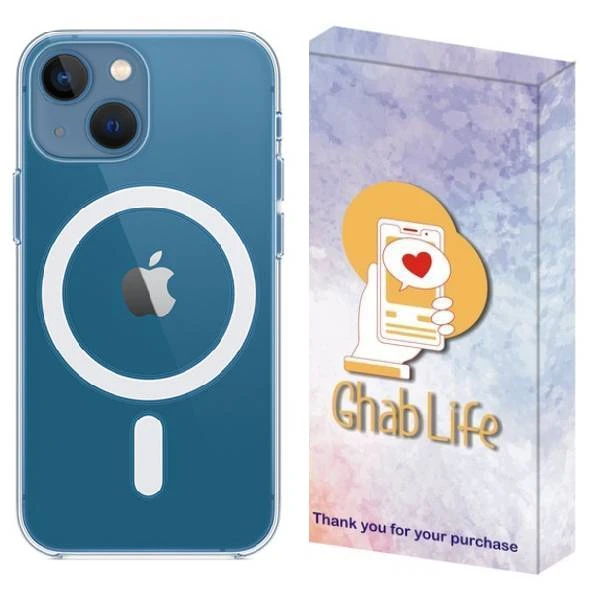 کاور قاب لایف مدل مگ سیف طرح MGSAFE مناسب برای گوشی موبایل اپل iPhone 13 mini