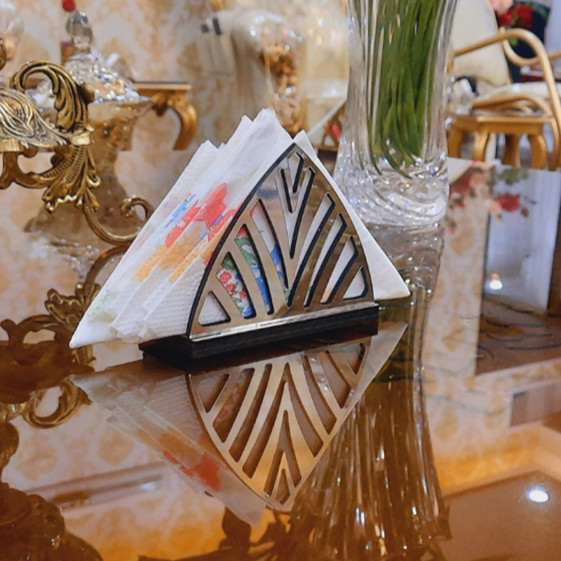 جای دستمال کاغذی مدل فروردین مجموعه دو عددی