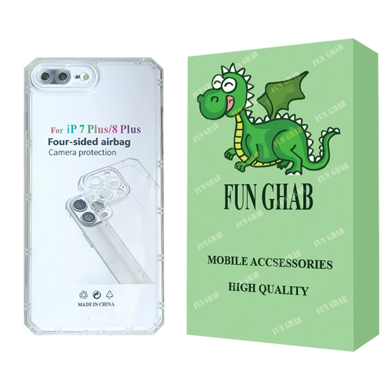 کاور فان قاب مدل ژله ای مناسب برای گوشی موبایل اپل iPhone 7 Plus