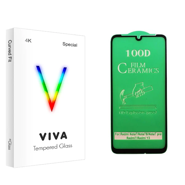 محافظ صفحه نمایش سرامیکی ویوا مدل 4K مناسب برای گوشی موبایل شیائومی Redmi 7