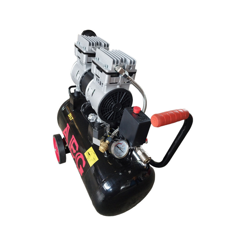 کمپرسور هوا سایلنت آاگ مدل RC2024-25 KS ظرفیت 25 لیتر کمپرسور هوا سایلنت آاگ مدل RC2024-25 KS ظرفیت 25 لیتر