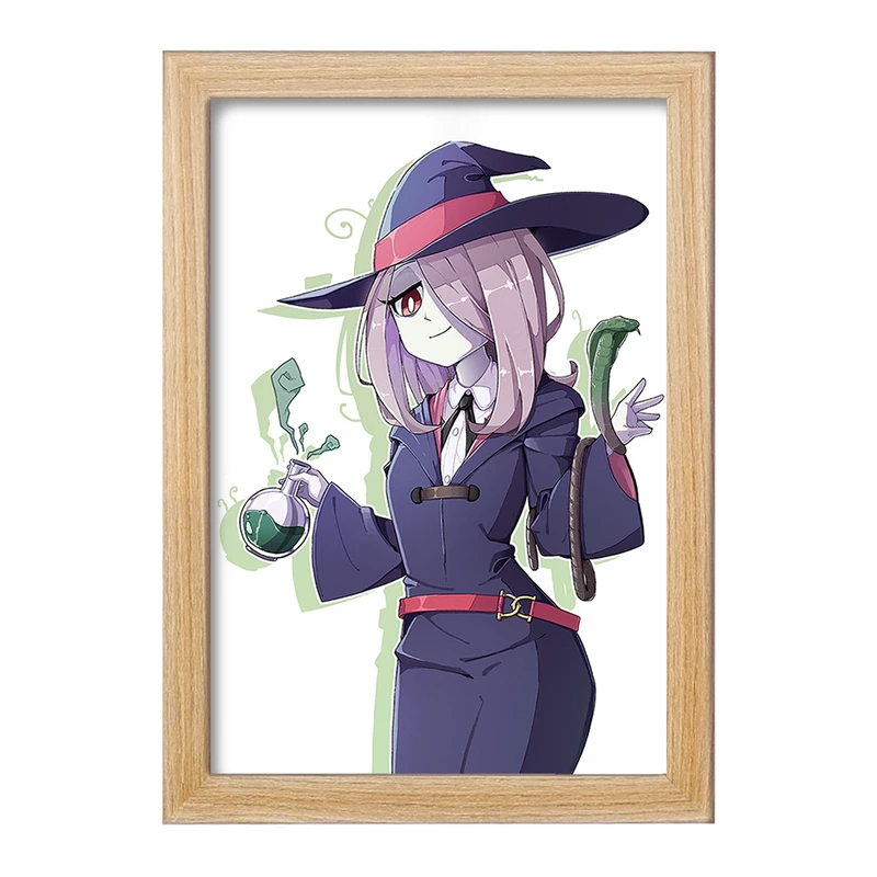 تابلو خندالو مدل سوسی انیمه جادوگران کوچک Little Witch Academia  کد 22846