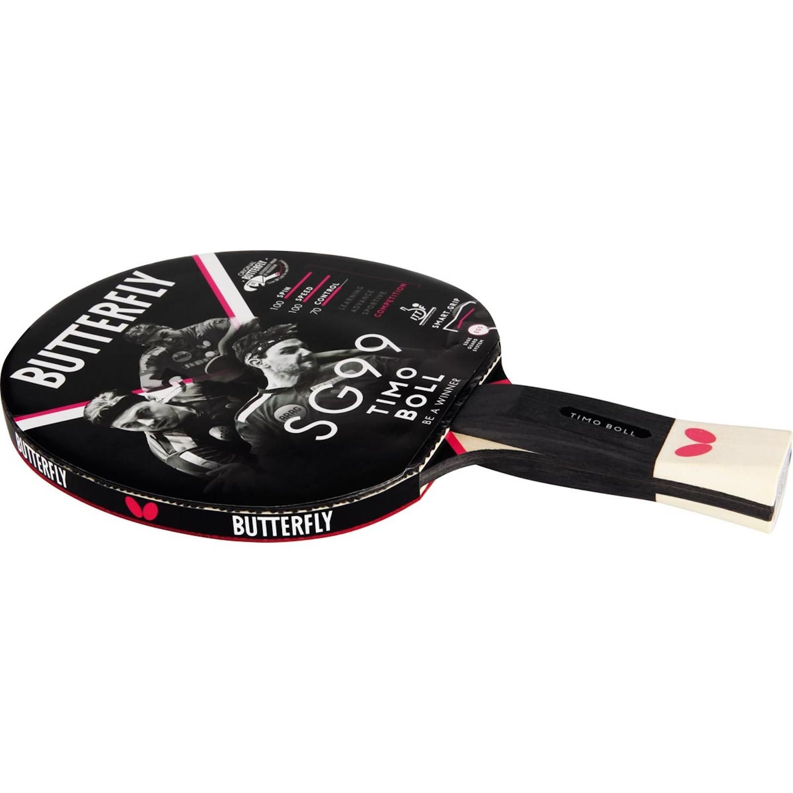 راکت پینگ پنگ باترفلای مدل SG99 Timo Boll سری Smart Grip -  - 2