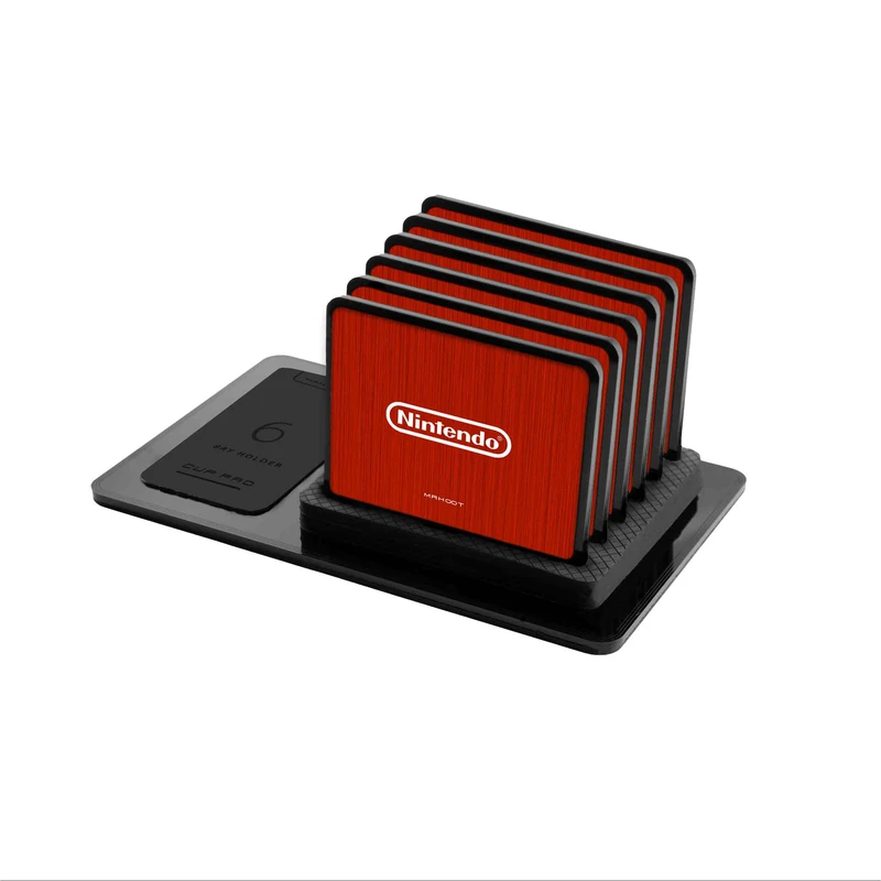 زیر لیوانی ماهوت مدل NINTENDO بسته 6 عددی