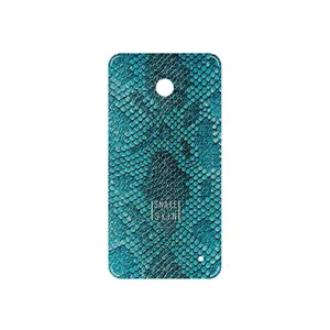 MAHOOT Blue Snake Skin Cover Sticker for Nokia Lumia 630