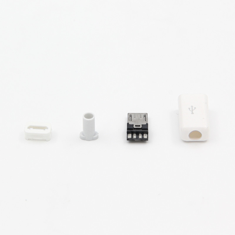 سوکت نری Micro USB مدل 4PIN بسته 10 عددی